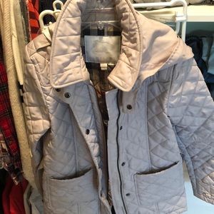 Burberry Children girls size 12 quilted coat